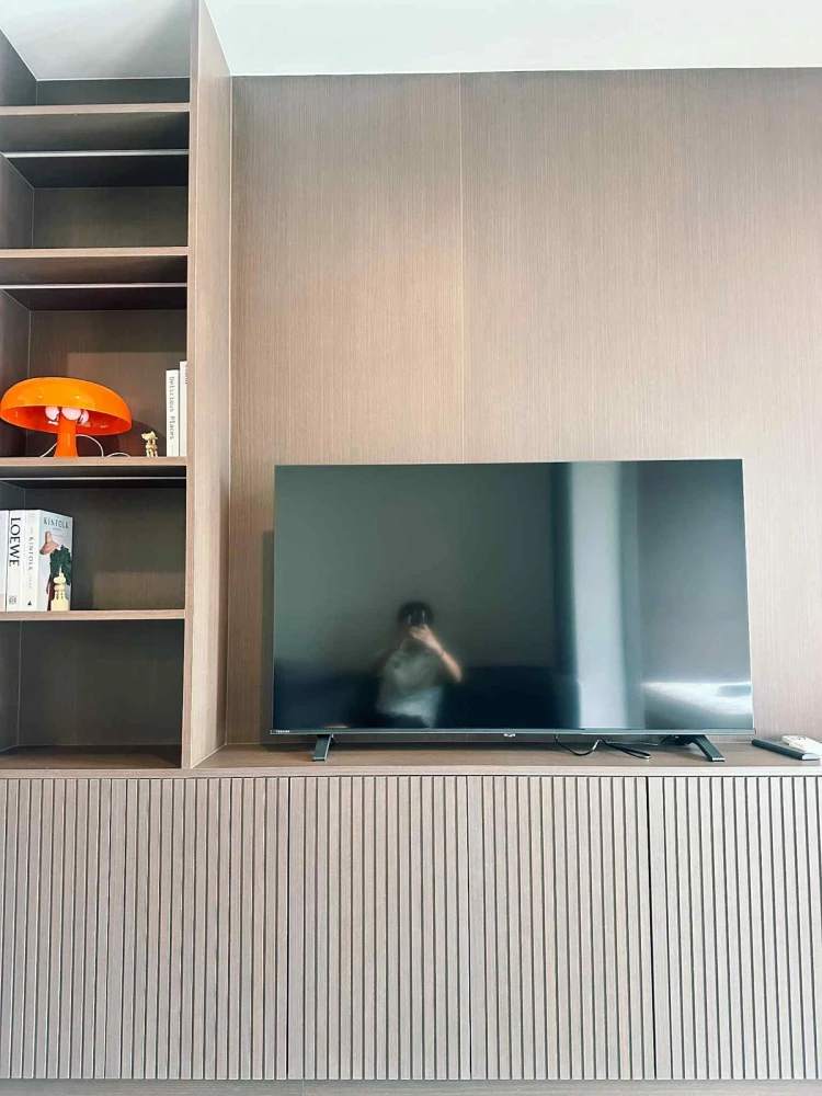 For rent: Ideo Sukhumvit - Rama 4, 25th floor, Bang Krachao curve view, fully furnished, nice to live in, reserve now.