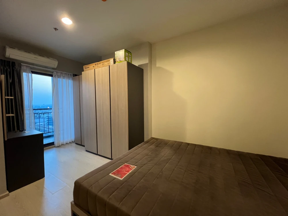 For rent: IDEO Sukhumvit 115, 18th floor, view of the Three-Headed Elephant statue, fully furnished. Book now! (Urgent!)