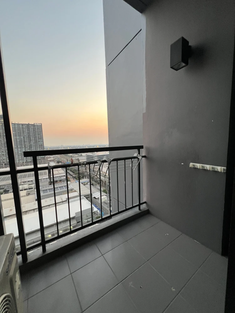For rent: IDEO Sukhumvit 115, 18th floor, view of the Three-Headed Elephant statue, fully furnished. Book now! (Urgent!)