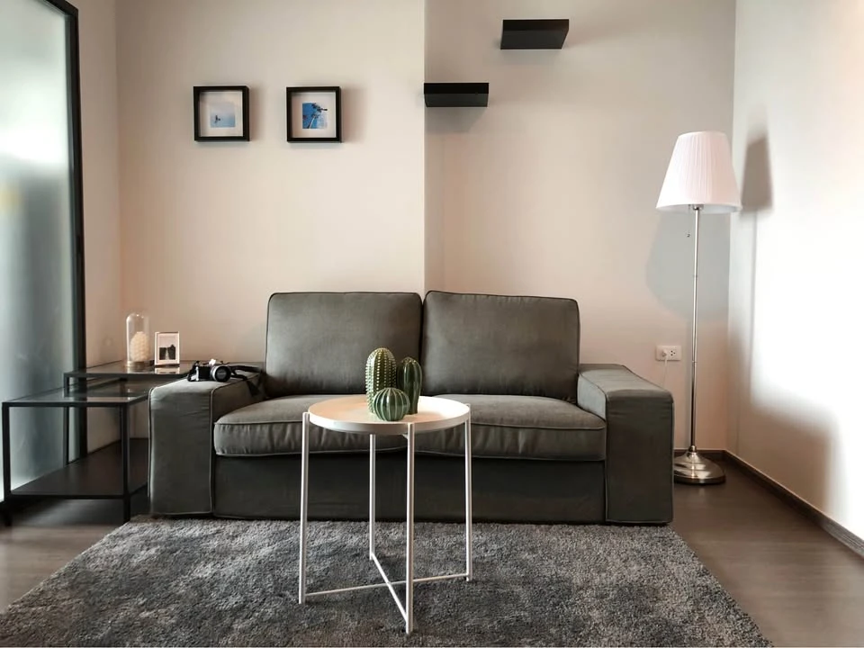 For rent: Ideo Sukhumvit 93, 1 bedroom, 1 bathroom, 21st floor. Fully furnished. Don't miss out!