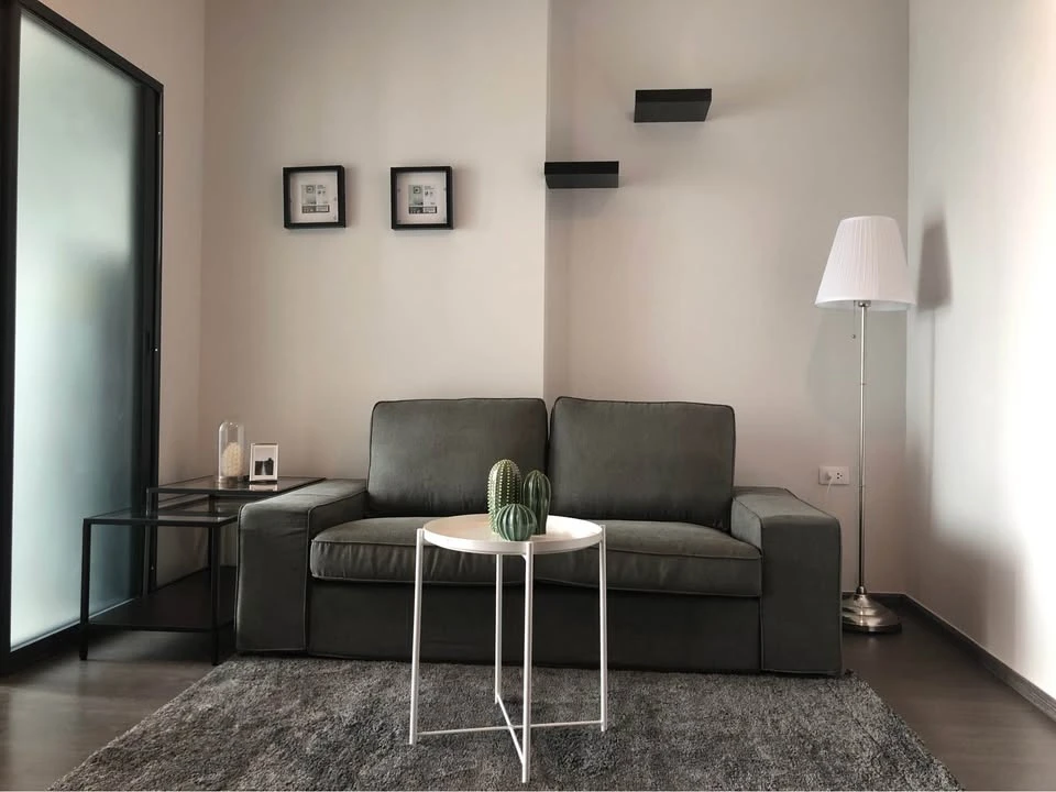 For rent: Ideo Sukhumvit 93, 1 bedroom, 1 bathroom, 21st floor. Fully furnished. Don't miss out!