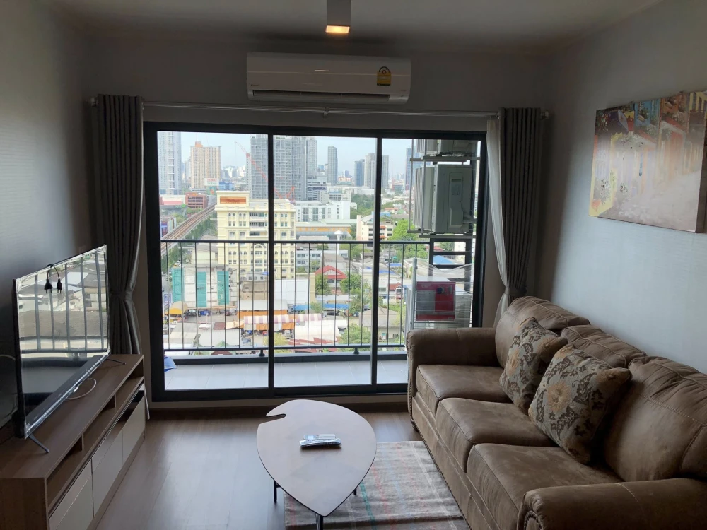 For rent: Ideo Sukhumvit 93, 16th floor, open view, fully furnished, fully equipped with furniture, very worth booking.