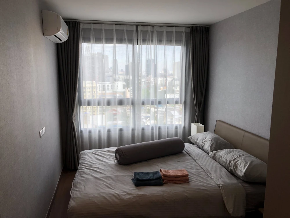 For rent: Ideo Sukhumvit 93, 16th floor, open view, fully furnished, fully equipped with furniture, very worth booking.