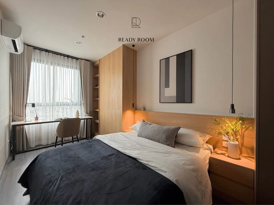 ให้เช่า ideo Sukhumvit rama4 ห้องแต่งพร้อมอยู่ ชั้น 16 ได้วิวสูง ครบจบที่นี่ รีบย้าย