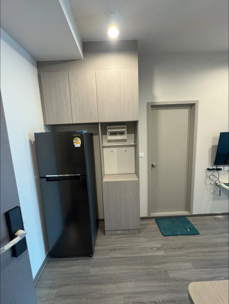 For rent: Ideo Ramkhamhaeng - Lamsalee Station, 24th floor, great view, strong wind, modern decoration with full set of furniture.