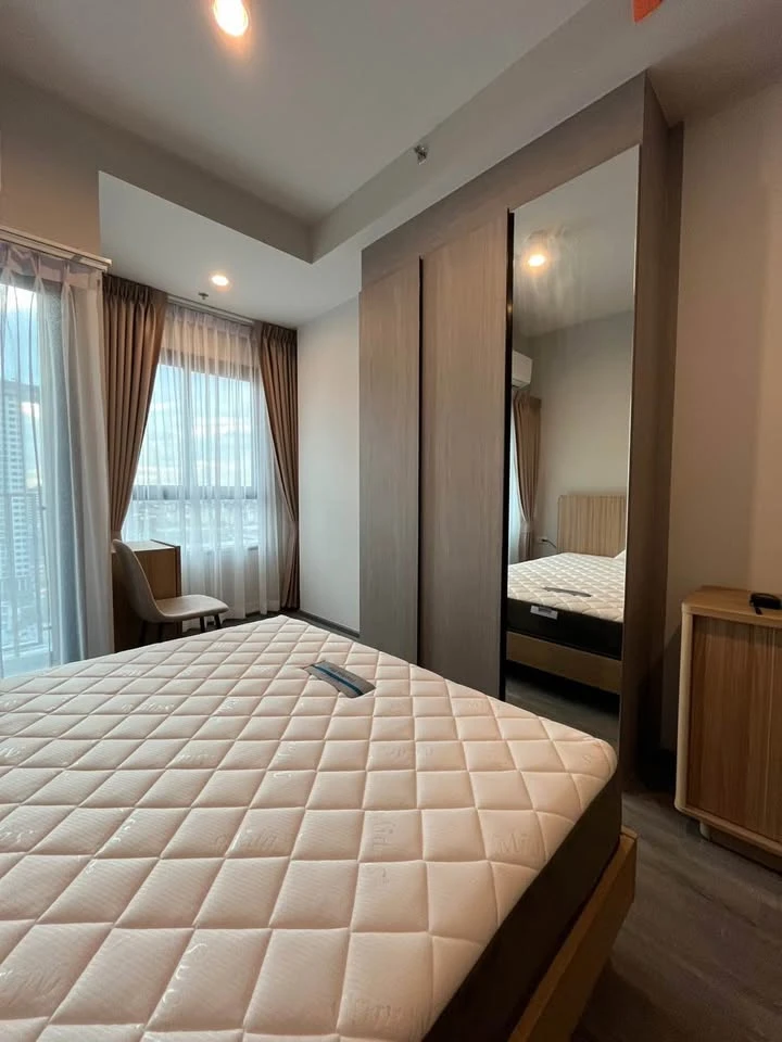 For rent: Ideo Ramkhamhaeng - Lamsalee Station, Studio room, fully furnished, book now!