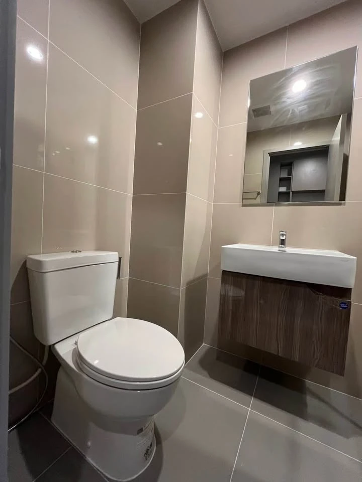 For rent: Ideo Ramkhamhaeng - Lamsalee Station, Studio room, fully furnished, book now!