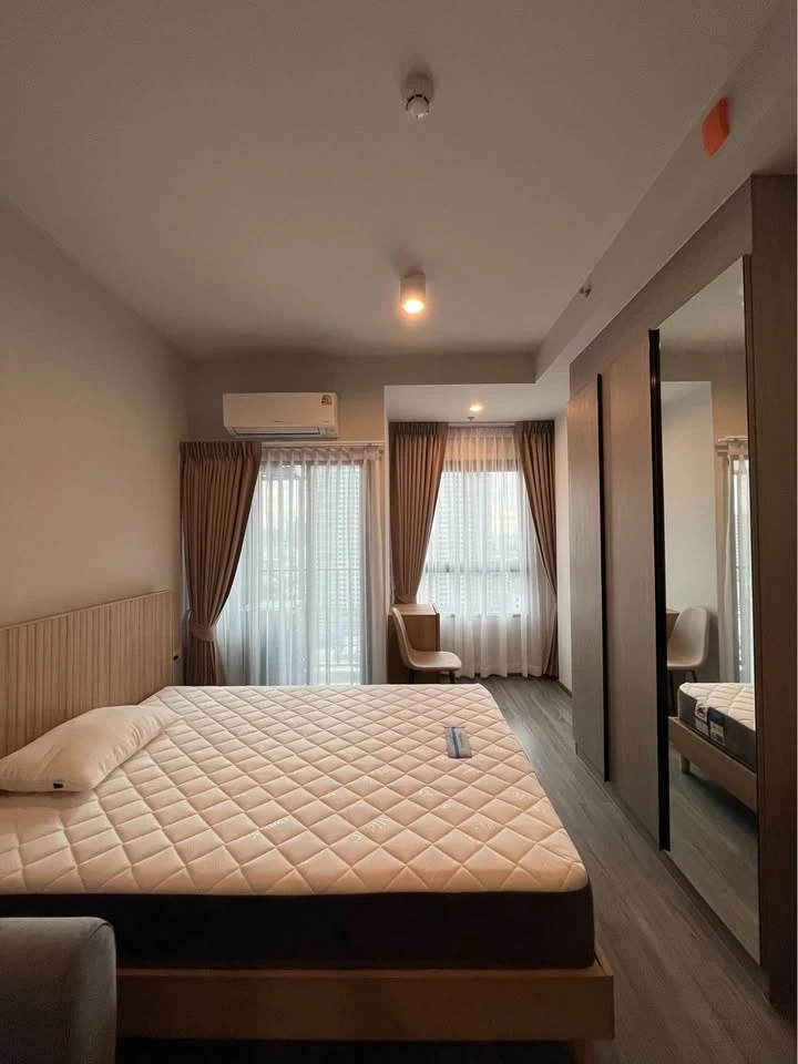 For rent: Ideo Ramkhamhaeng - Lamsalee Station, Studio room, fully furnished, book now!