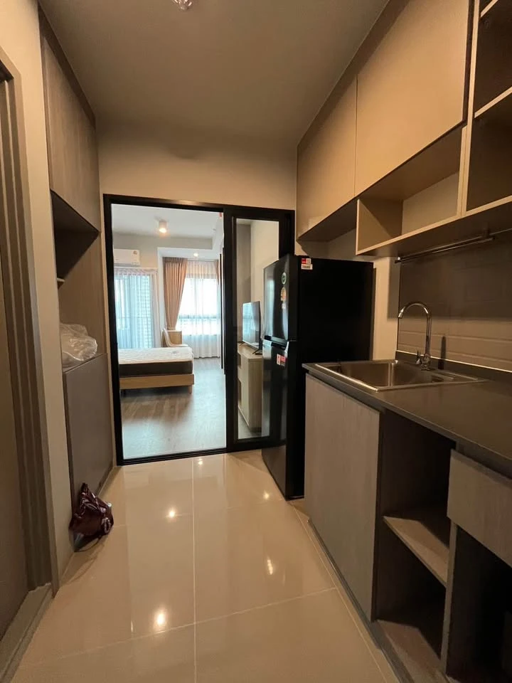 For rent: Ideo Ramkhamhaeng - Lamsalee Station, Studio room, fully furnished, book now!