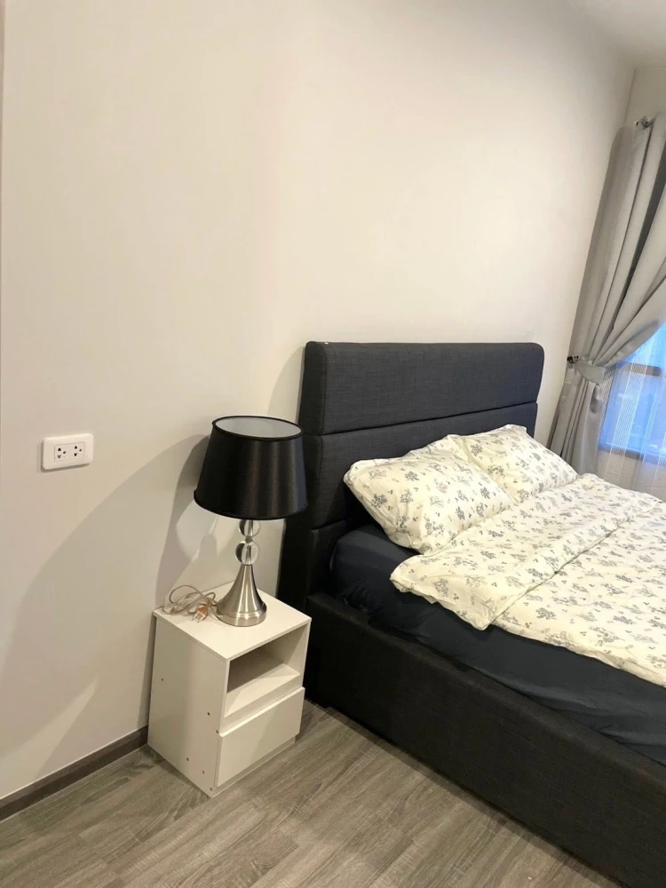 For rent: IDEO Ramkhamhaeng Lamsali, a lovely unit on the 19th floor with a great view. Fully furnished with appliances; just bring your belongings an