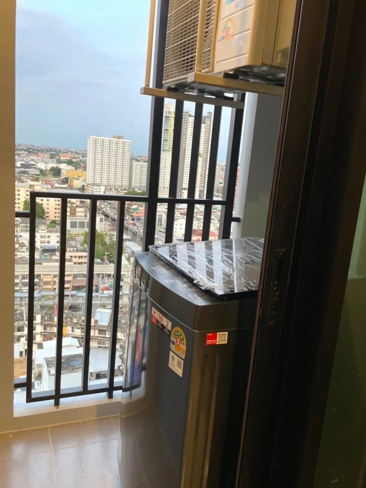 For rent: IDEO Ramkhamhaeng Lamsali, a lovely unit on the 19th floor with a great view. Fully furnished with appliances; just bring your belongings an