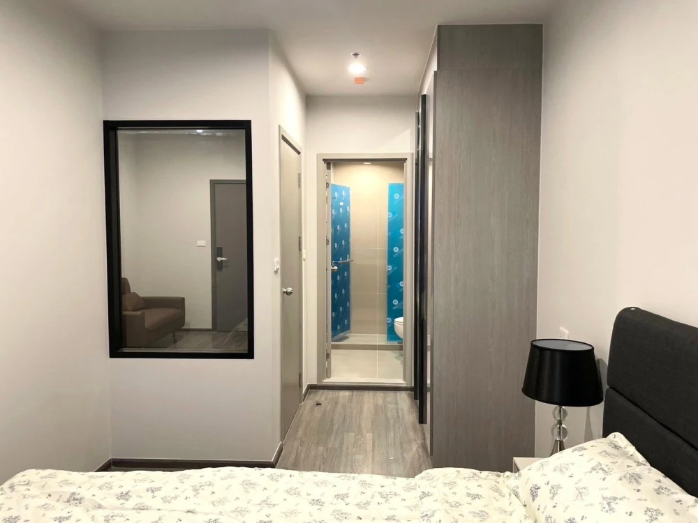 For rent: IDEO Ramkhamhaeng Lamsali, a lovely unit on the 19th floor with a great view. Fully furnished with appliances; just bring your belongings an