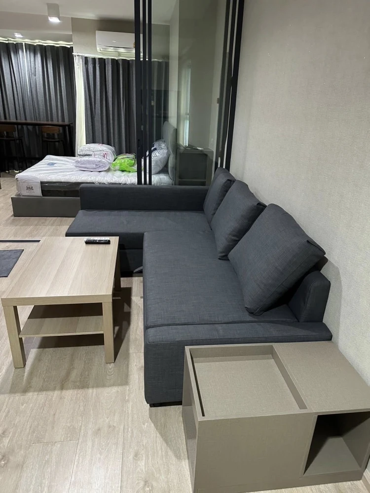 For rent or sale: Ideo Sathorn-Wongwian Yai, quiet corner room, not crowded, complete with electrical appliances. Reserve now!