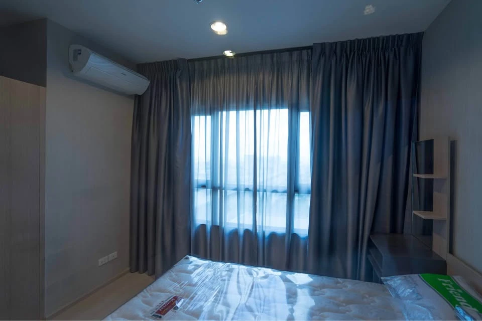 For rent: Ideo Sukhumvit 115, 16th floor, north-facing room, city view, very breezy, not hot when you live there. Hurry and reserve now!