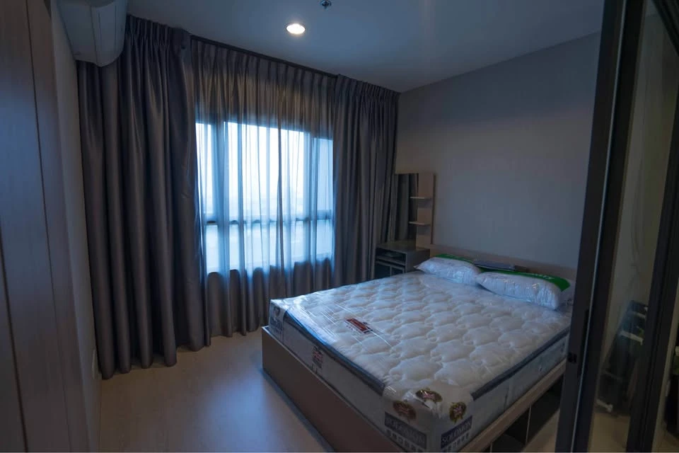 For rent: Ideo Sukhumvit 115, 16th floor, north-facing room, city view, very breezy, not hot when you live there. Hurry and reserve now!