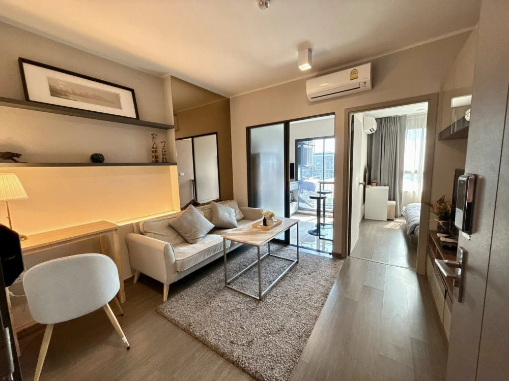 For rent: Ideo Sukhumvit 93. Well-designed, bright, and comfortable living space. Ready to move in.