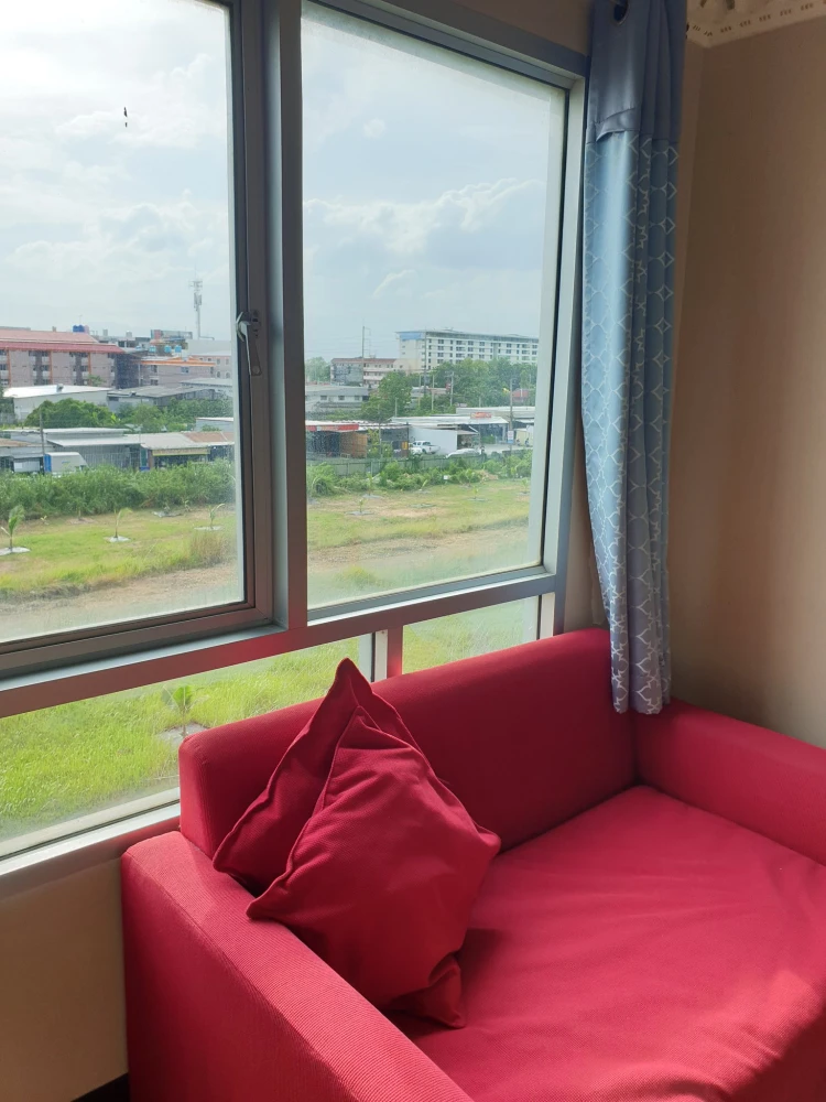 For rent: Iris Avenue Onnuch – Wongwan, 4th floor, fully furnished, nice to live in, book now.