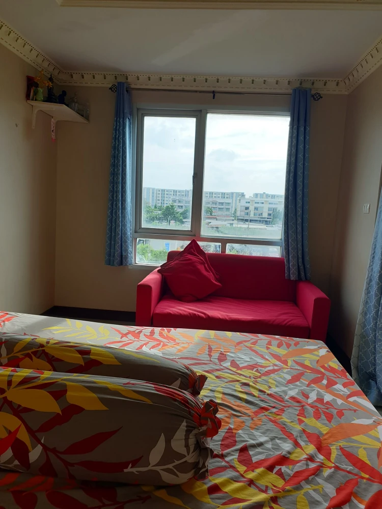 For rent: Iris Avenue Onnuch – Wongwan, 4th floor, fully furnished, nice to live in, book now.
