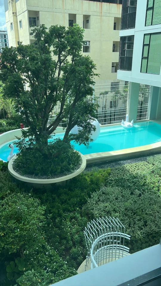 For rent: IVORY Ratchada 32 One bed plus, corner room with privacy. Everything is complete here. Hurry and book now. Don't miss out.