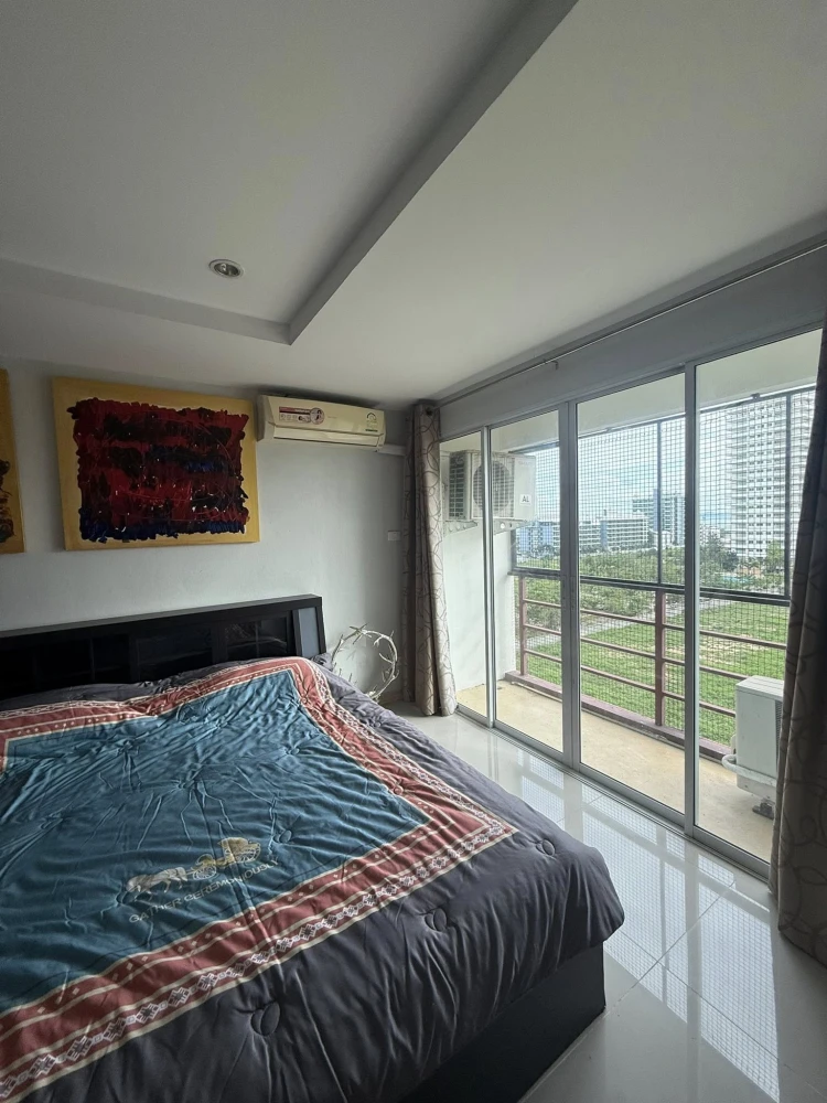 For rent Jomtien Beach Mountain, 8th floor, fully furnished, reserve now, don't miss out!
