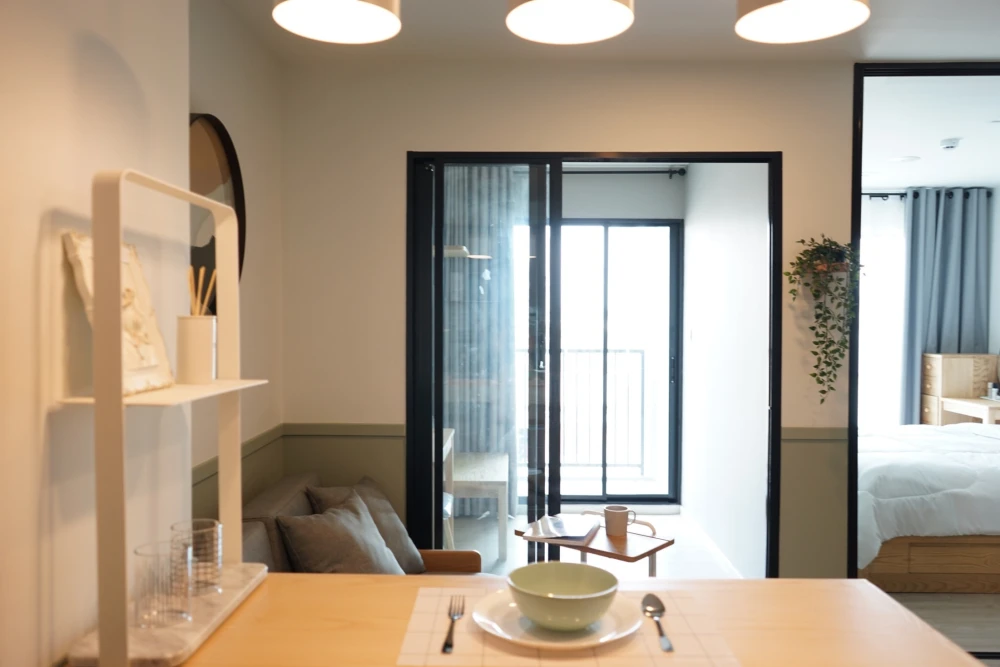 For rent: Kave Condo, 6th floor, corner room, fully furnished, book now, don't miss out.
