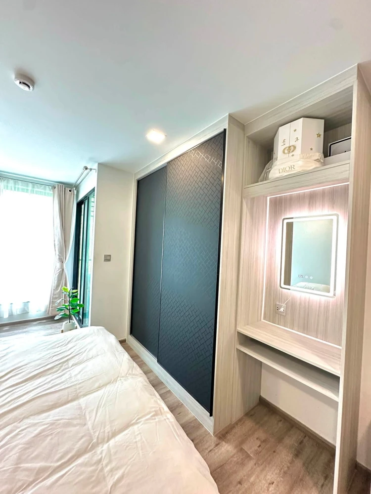 Condo for rent at Kave Embryo Rangsit, 2nd floor. Nice room, fully furnished. Book now!