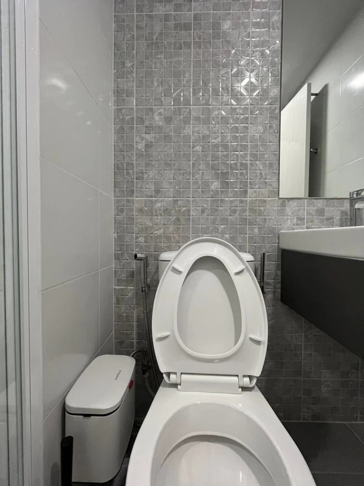 For rent: Kave Embryo Rangsit, 3rd floor, good corner room, comes with complete decorations, book now.