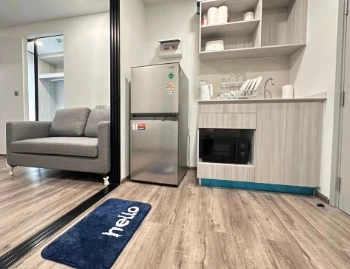 For rent: Kave Embryo Rangsit, 6th floor, fully furnished and equipped with electrical appliances. Reserve now, urgently.