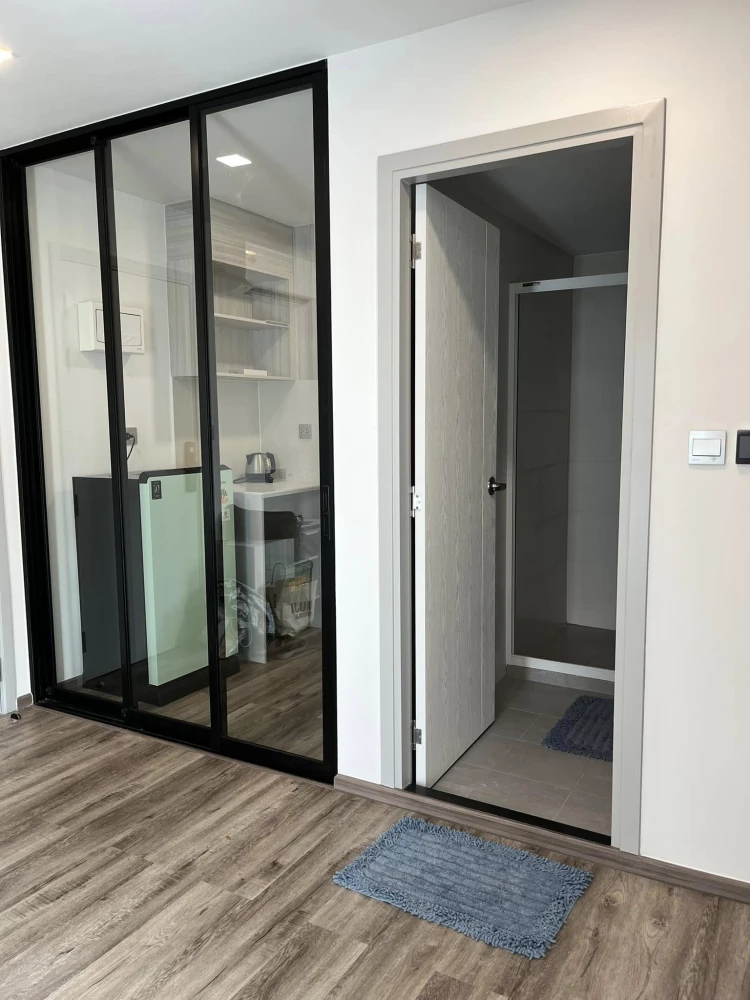 For rent: Kave Embryo Rangsit, 6th floor, corner room, pool view, fully furnished, nice to live in, reserve now, urgently.