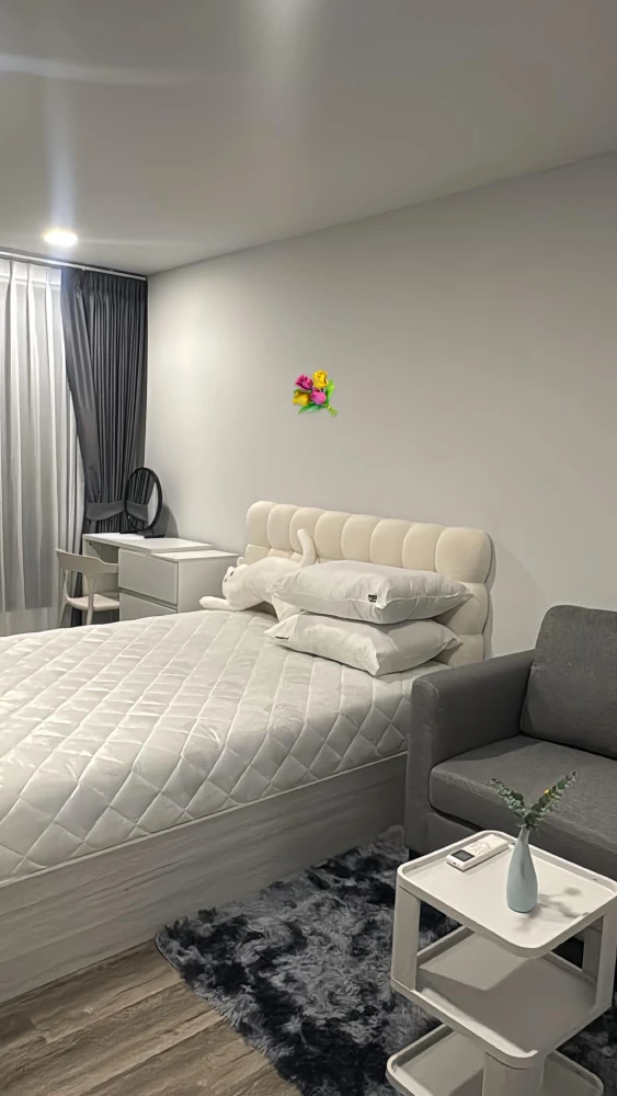 For rent: Kave Embryo Rangsit, 7th floor, open view, fully furnished, nice to live in. Reserve now, don't miss out!