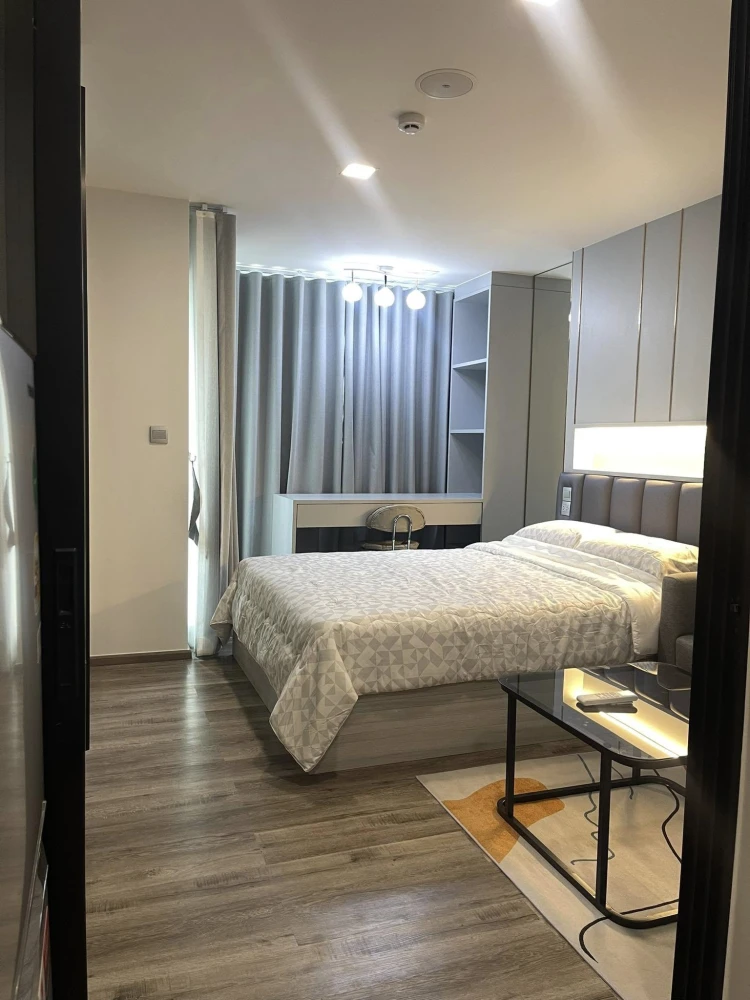 For rent: Kave Embryo Rangsit, corner room, high floor, beautiful view, fully furnished, ready to move in. Interested? Hurry and book now!