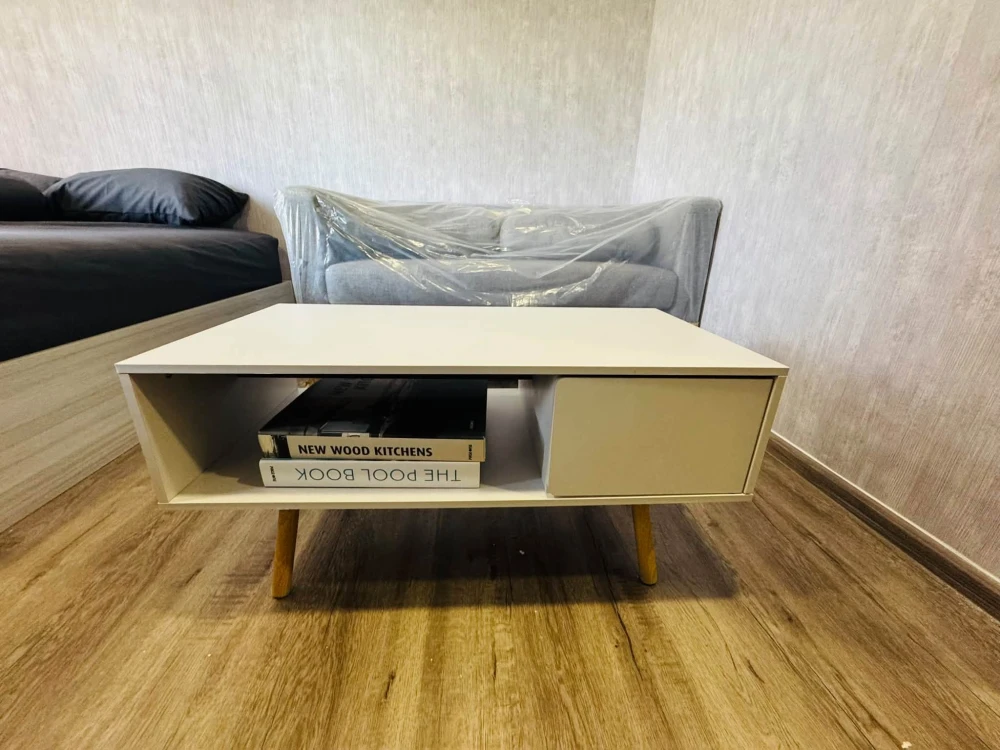 For Rent: Kave Embryo Rangsit. Features an open, breezy balcony with no obstructing neighbors and a large built-in wardrobe. Book now!