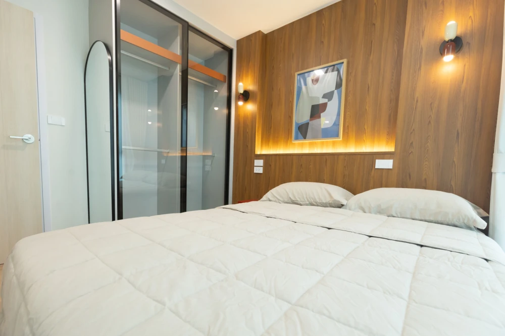 Kave Luminous Bangmod condo for rent, 6th floor, pool view, fully furnished. Book now! Limited time offer!