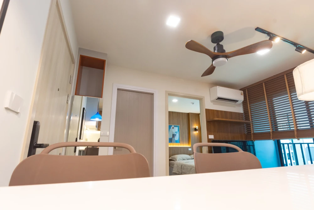 Kave Luminous Bangmod condo for rent, 6th floor, pool view, fully furnished. Book now! Limited time offer!
