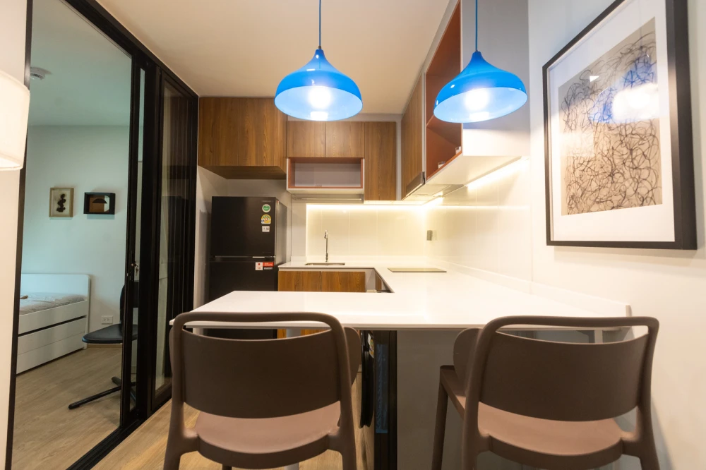 Kave Luminous Bangmod condo for rent, 6th floor, pool view, fully furnished. Book now! Limited time offer!