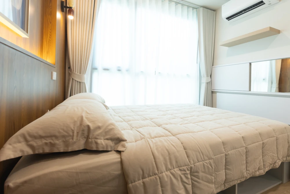 Kave Luminous Bangmod condo for rent, 6th floor, pool view, fully furnished. Book now! Limited time offer!