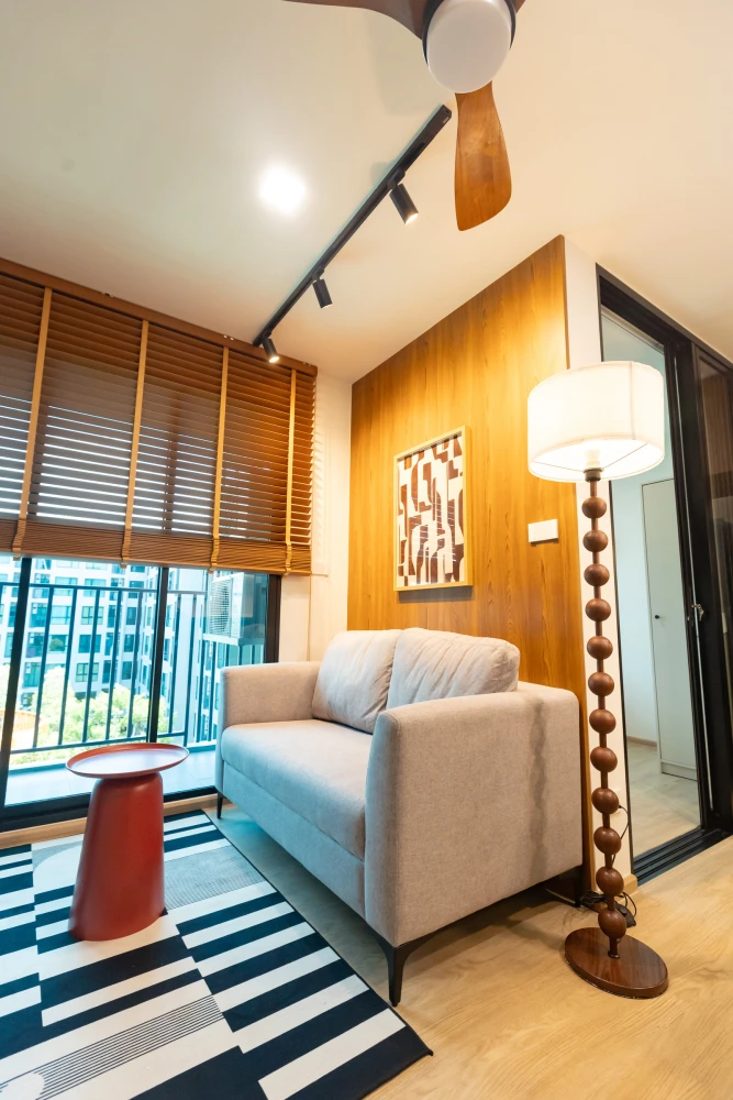 Kave Luminous Bangmod condo for rent, 6th floor, pool view, fully furnished. Book now! Limited time offer!
