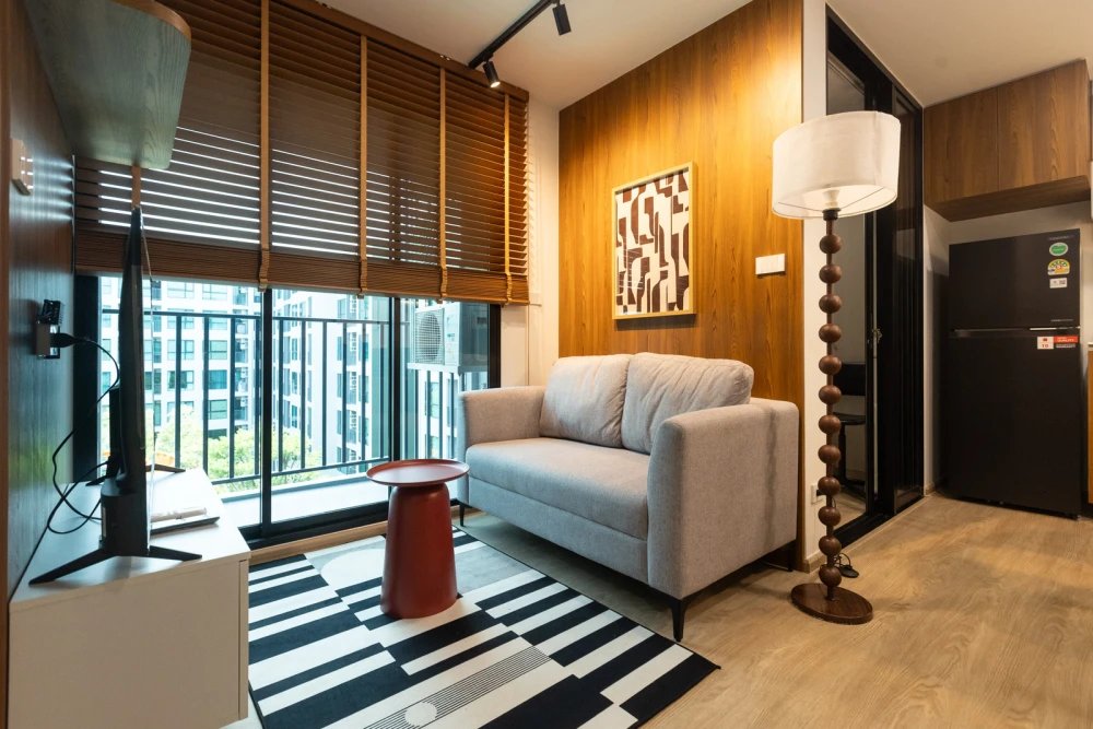 Kave Luminous Bangmod condo for rent, 6th floor, pool view, fully furnished. Book now! Limited time offer!