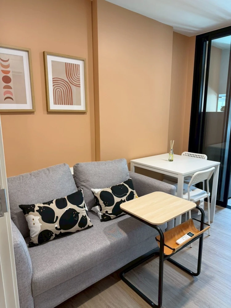 For rent: Kave Luminous Bangmod, pool view, fully furnished with over 40 IKEA items. Don't miss out!