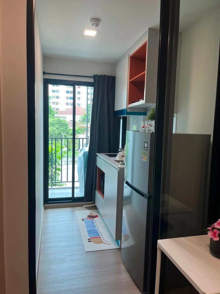 For rent: Kave Luminous Bangmod, 3rd floor unit. High-quality built-in furniture. Don't miss out!