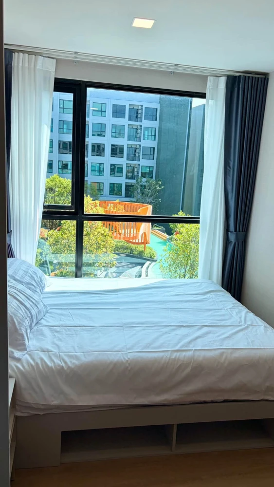 For rent: Kave Luminous Bangmod, 5th floor, auspicious room number, great location, swimming pool view. Book now!