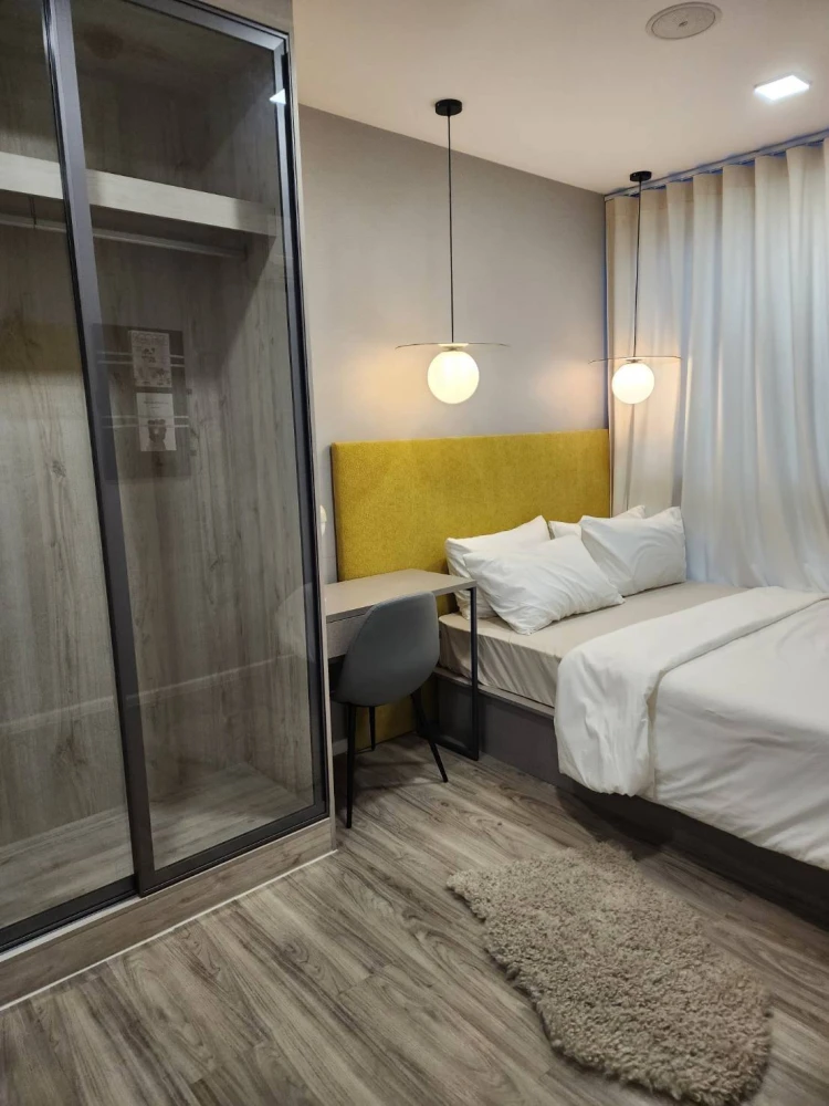 For rent: Kave Mutant Salaya Condo, 1 bedroom Extra room, fully furnished, built-in, hurry and reserve now.