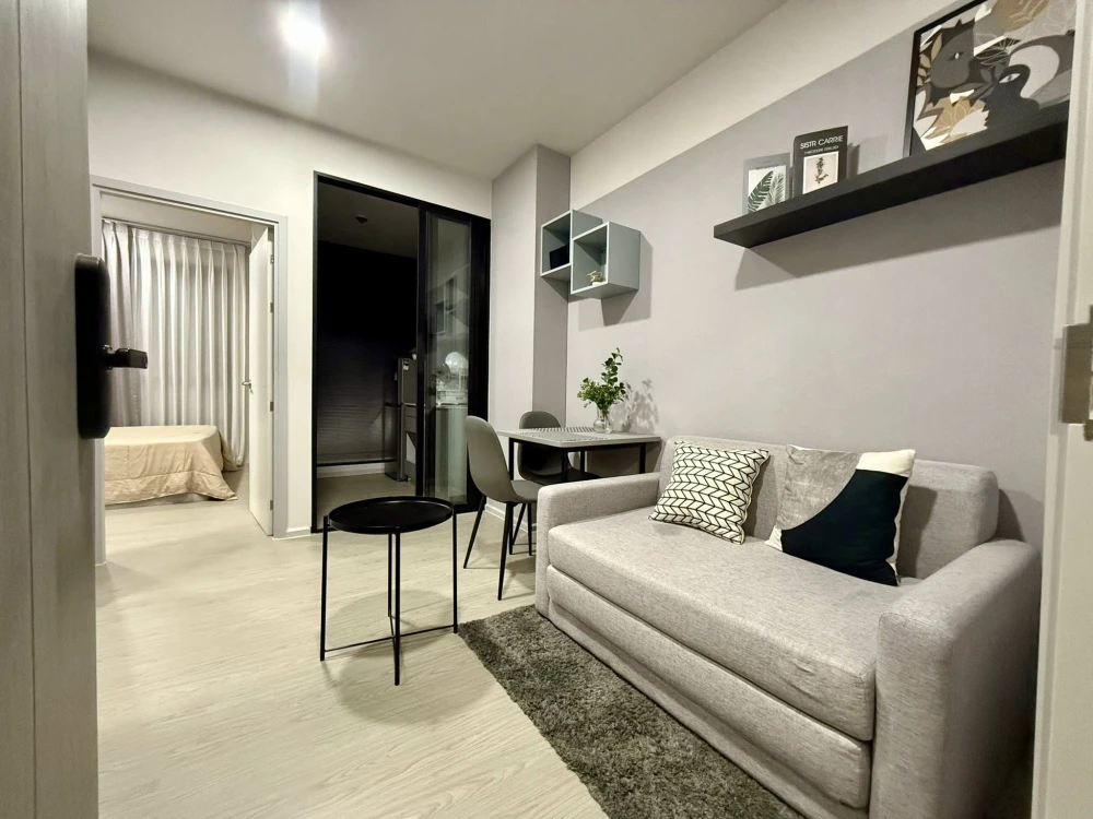 For rent: KAVE Pop Salaya, beautifully decorated minimalist room with complete amenities. Book now!