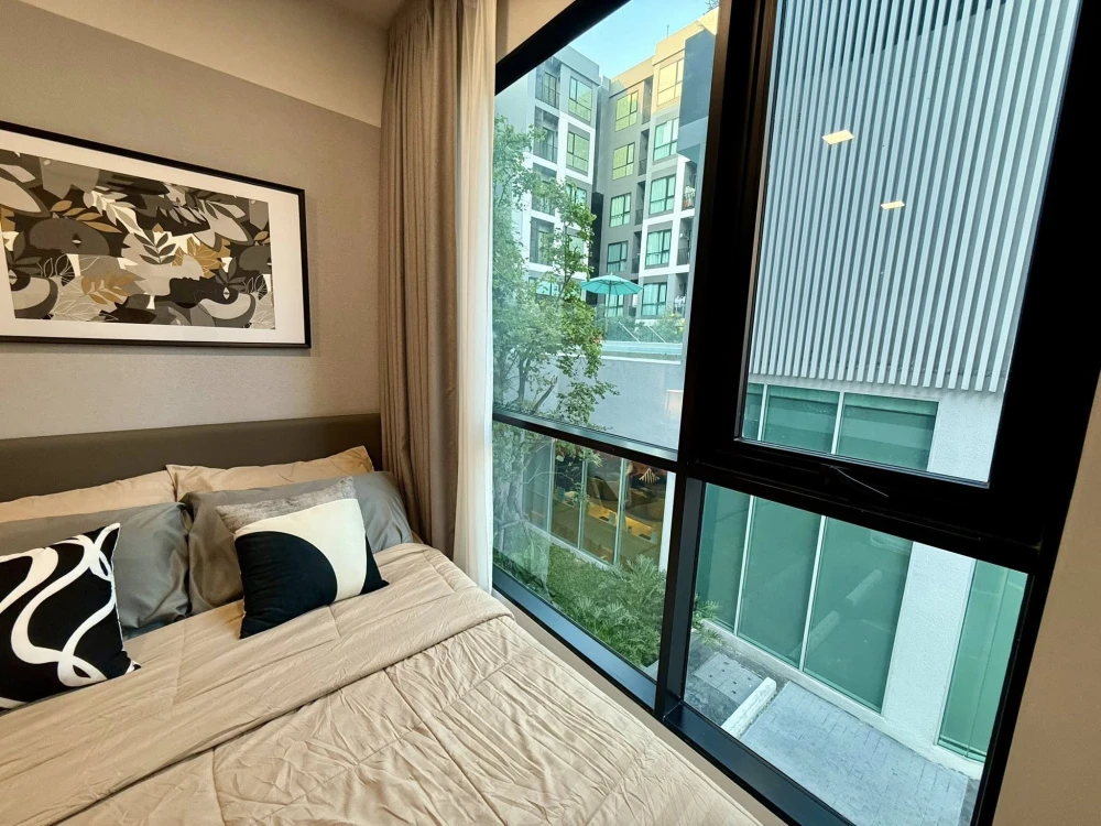 For rent: KAVE Pop Salaya, beautifully decorated minimalist room with complete amenities. Book now!