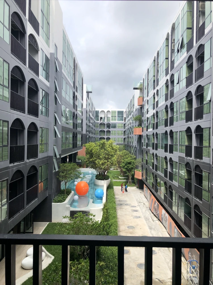 For rent: Kave Salaya 1 bedroom, pool view, fully furnished, ready to move in.