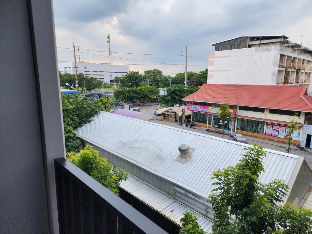 For rent KAVE SALAYA 5th floor, corner room, private, open view, fully furnished, nice to live in, book now, don't miss out, hurry!