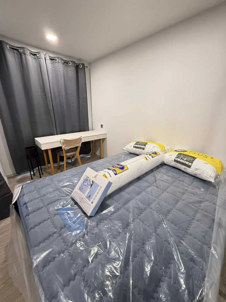 For rent: Kave Seed Kaset, 2nd floor, nice room, fully furnished, book now, don't wait.