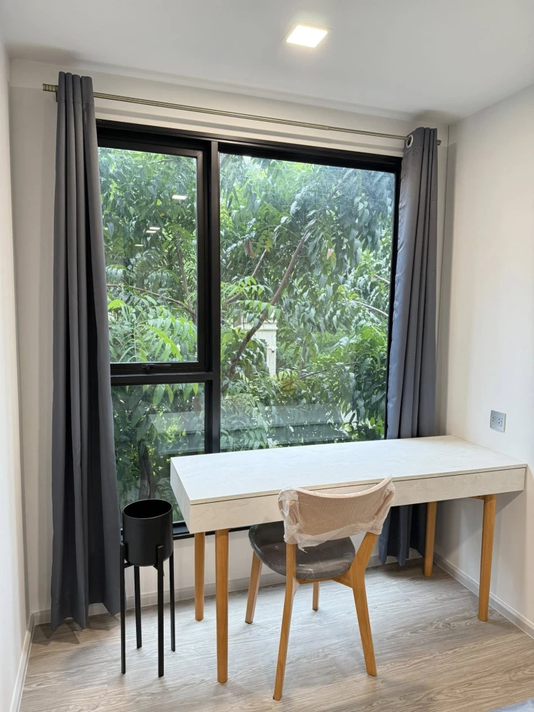 For rent: Kave Seed Kaset, 2nd floor, nice room, fully furnished, book now, don't wait.