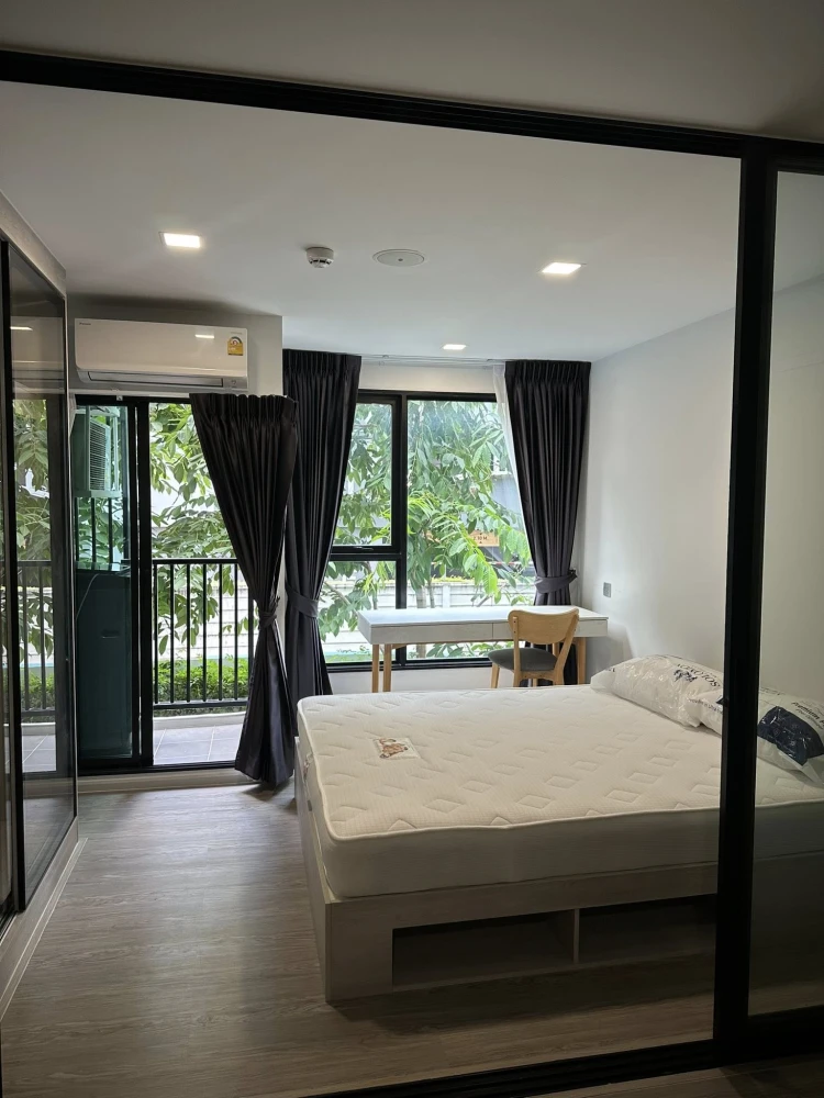 For rent: Kave Seed Kaset, 2nd floor, fully furnished room, nice to live in. If interested, hurry and reserve now. Don't miss out. Hurry!