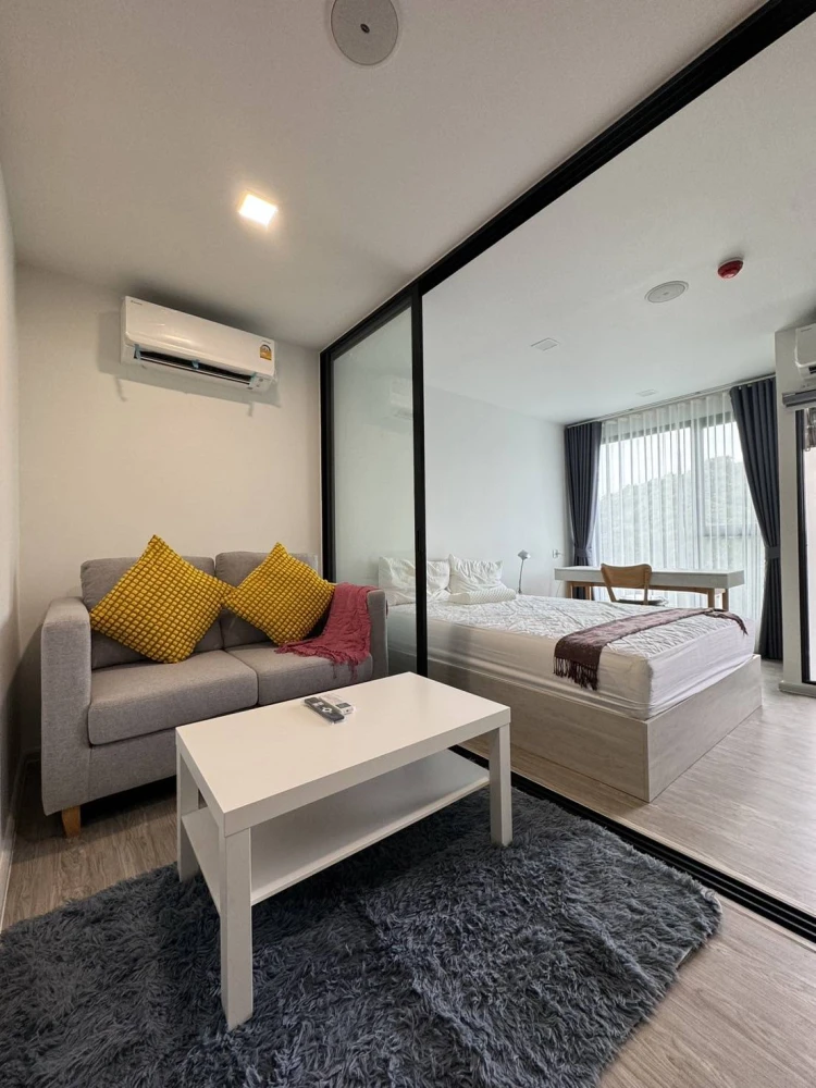 For rent: Kave Seed Kaset, 5th floor, corner room, fully furnished, ready to move in. If interested, hurry and reserve now. Don't miss out!